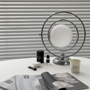 lampe de bureau design italienne en verre rotative