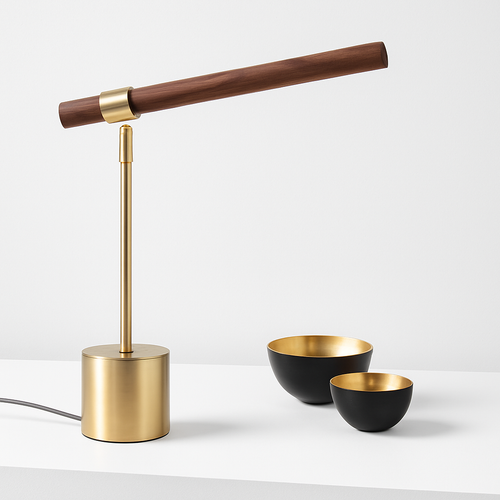 Lampe de bureau design LED minimaliste Italy - vue 5 sur 8