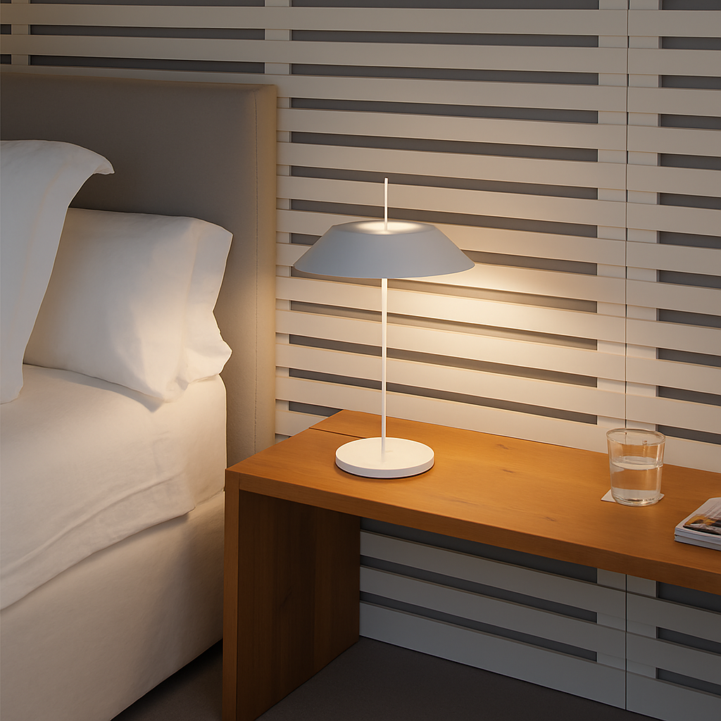 lampe de chevet nordique créative en métal luxe 2024 - vue 4 sur 12
