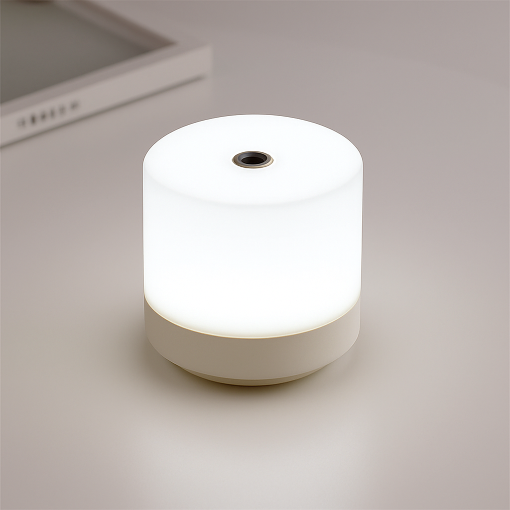 lampe de chevet tactile usb à intensité variable pour lecture et veilleuse - vue 7 sur 7