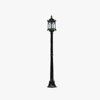 lampe de jardin aluminium moulé imperméable pour extérieur et paysage