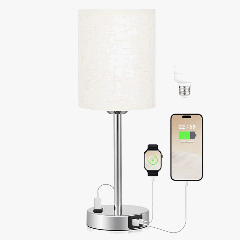 Lampe de Table tactile pour chambre à coucher