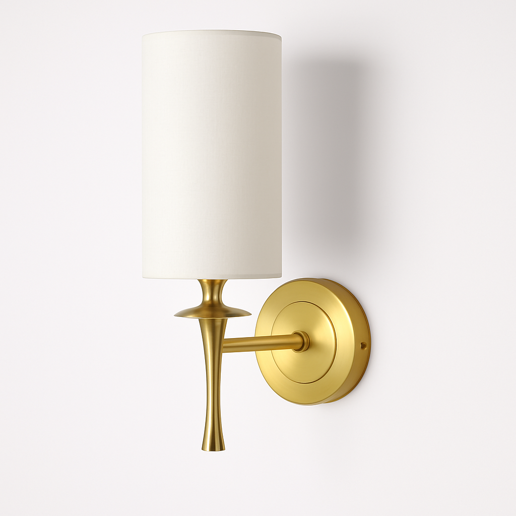 lampe en laiton américain rétro pour éclairage décoratif - vue 4 sur 8