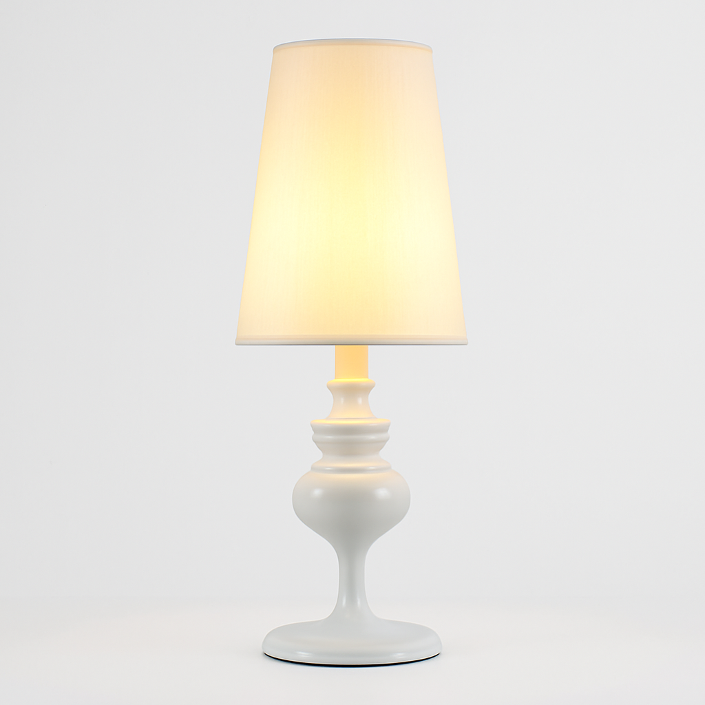 Lampe à poser design chromée moderne Living - vue 8 sur 10
