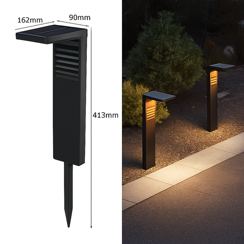 lampe solaire étanche pour éclairage extérieur de jardin - vue 11 sur 14