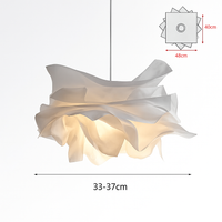 lampe suspendue en papier blanc pour éclairage plafond magasin restaurant