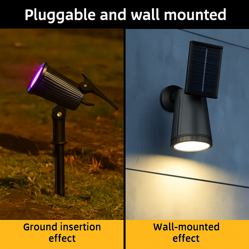 lampes solaires extérieures avec détecteur de mouvement et étanchéité