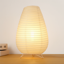 Lanterne en papier nordique lampe de Table Style japonais moderne salon bureau chambre chevet LED éclairage de nuit décor