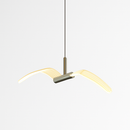 Led mouette suspension lumières chambre chevet fond tenture murale lampes pour plafond créatif décor à la maison Suspension Luminaire