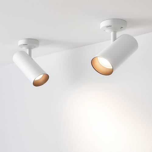 Les Downlights LED COB montés en Surface pliables et rotatifs à 360 ° plafonniers LED 10W15W20W lampes LED éclairage de fond