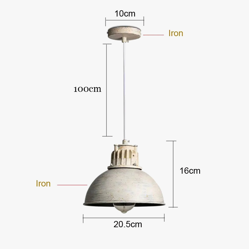 Suspension industrielle Loft américain lustre rétro E27 Restaurant Bar salle à manger lampe suspendue chambre café lumière