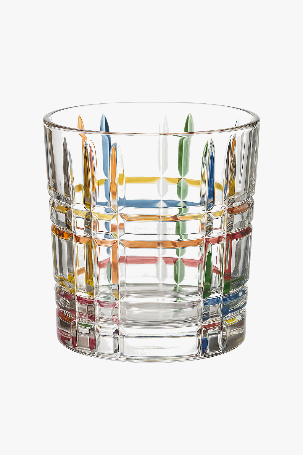 Lot 2 verres cristal design zecchin style gothique