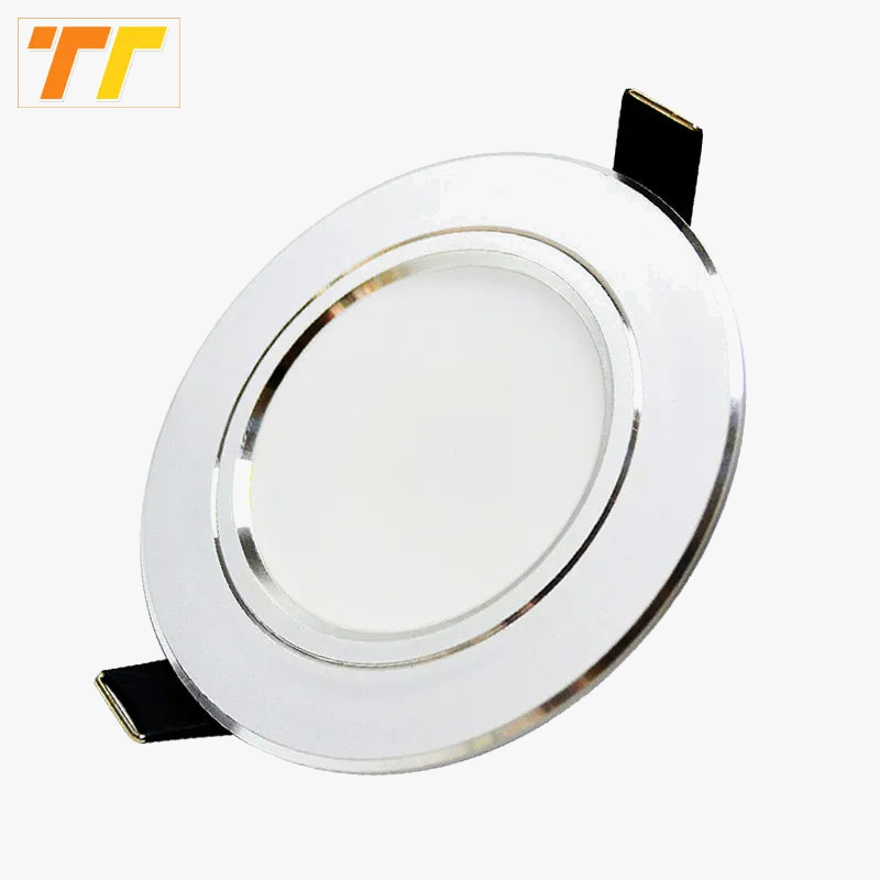 lot de 6 spots led encastrés pour éclairage intérieur