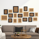 lot de cadres photo en bois pour décoration murale et mariage