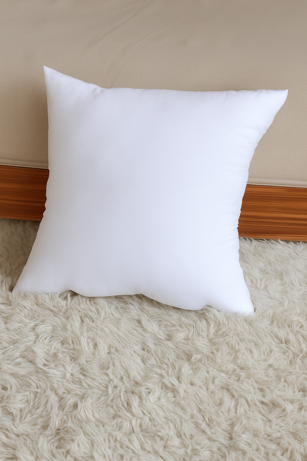 lot de housses de coussin blanches douces confortables 45x45 cm