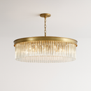 lustre en cristal moderne pour décoration contemporaine de luxe