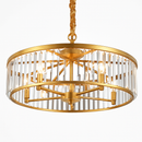 lustre en cristal moderne pour décoration contemporaine de luxe