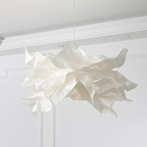 lustre en papier nuage pour décoration intérieure moderne et élégante - vue 6 sur 6