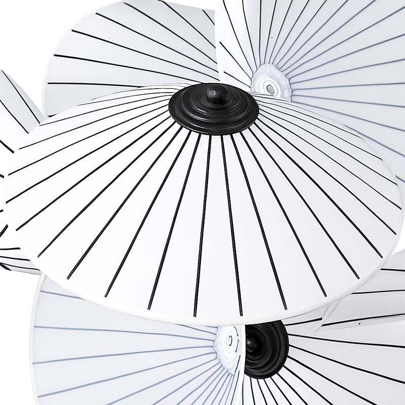 lustre 	 en tissu design éclairage maison fil réglable