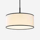 lustre en tissu led suspension design nordique moderne