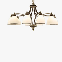Lustre européen et américain atmosphère Simple lampe de salon moderne chambre salle à manger lampe ménage rétro lampe