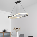 Lustre led cristal design moderne