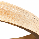 Lustre led cristal design moderne