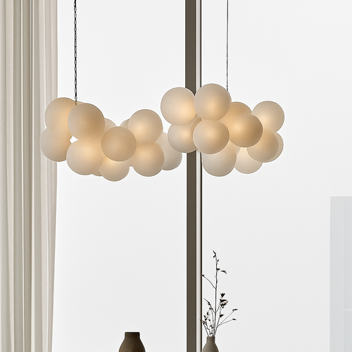 Lustre LED design moderne pour décoration intérieure