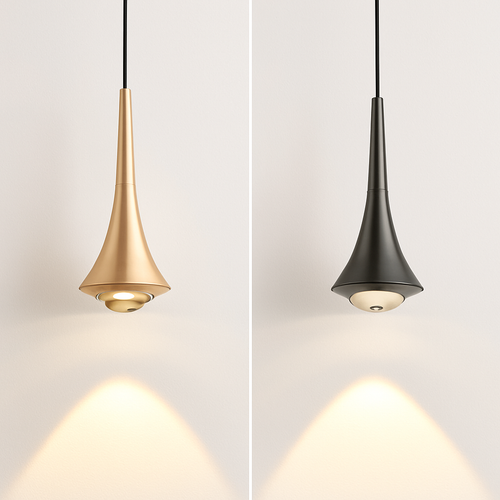 lustre led nordique anti-éblouissant en aluminium à intensité variable - vue 3 sur 8