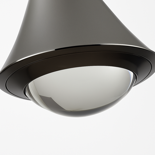 lustre led nordique anti-éblouissant en aluminium à intensité variable - vue 5 sur 8