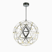 lustre led suspendu design moderne en forme de boule