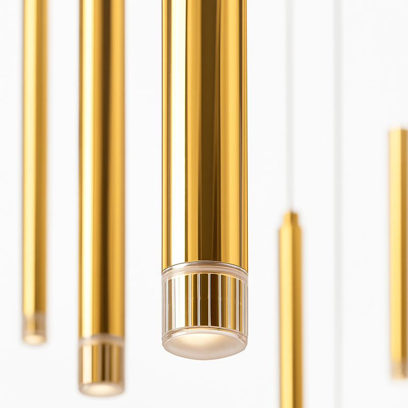 Lustre led suspendu design moderne pour villa loft hôtel