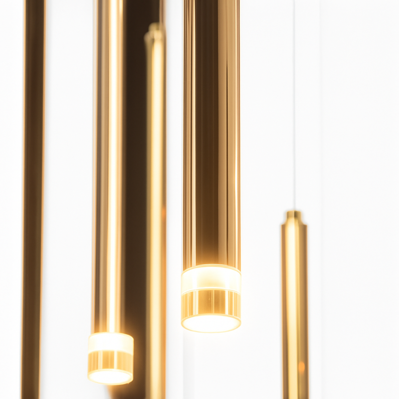 Lustre led suspendu design moderne pour villa loft hôtel