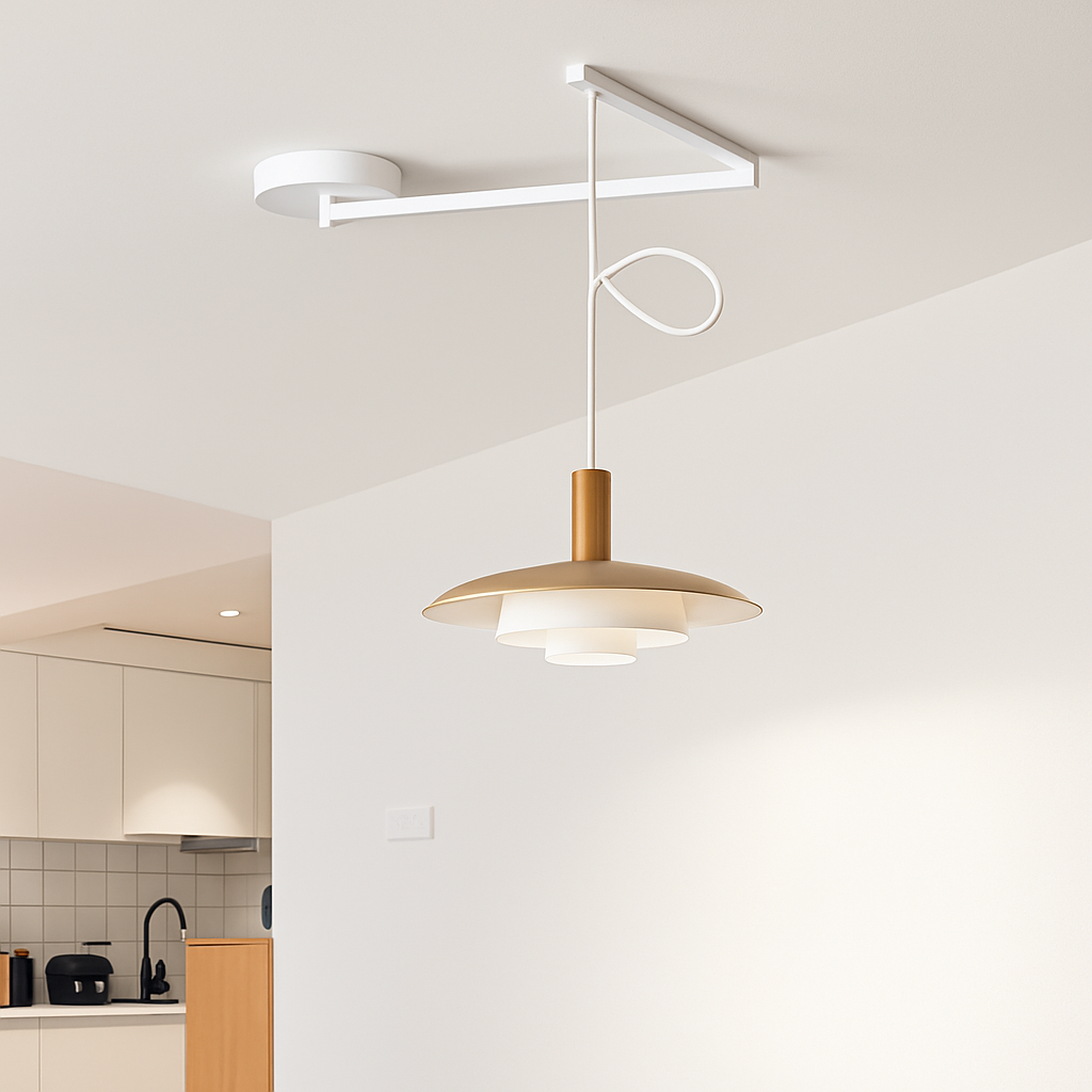 lustre moderne à bras pivotant pour bar et restaurant - vue 6 sur 15
