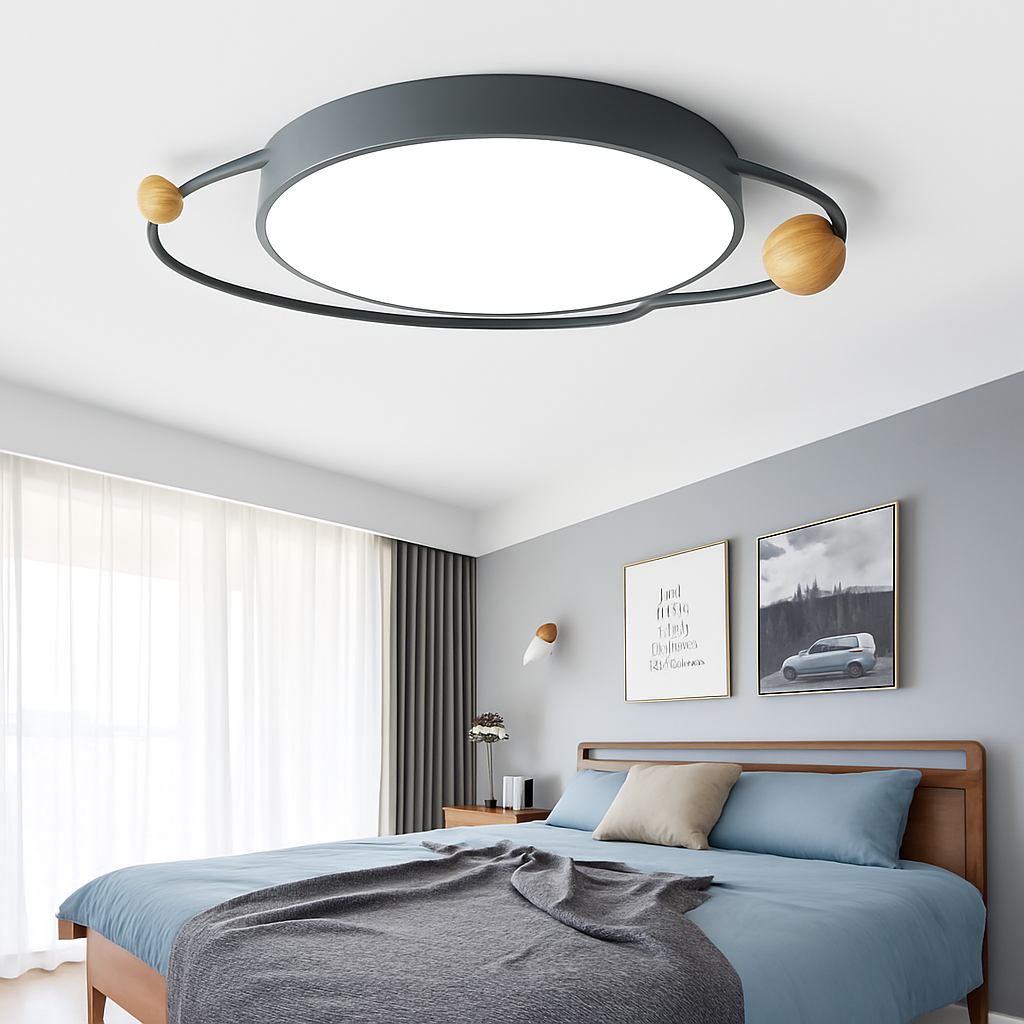 lustre moderne à leds pour intérieur décoratif - vue 4 sur 12