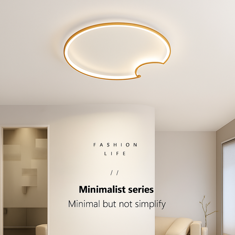 lustre moderne à leds pour intérieur décoratif
