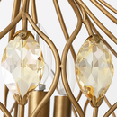 lustre rétro français en cristal style vintage pour villa