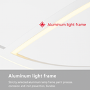 lustre suspendu moderne led avec abat-jour acrylique hyperbolique