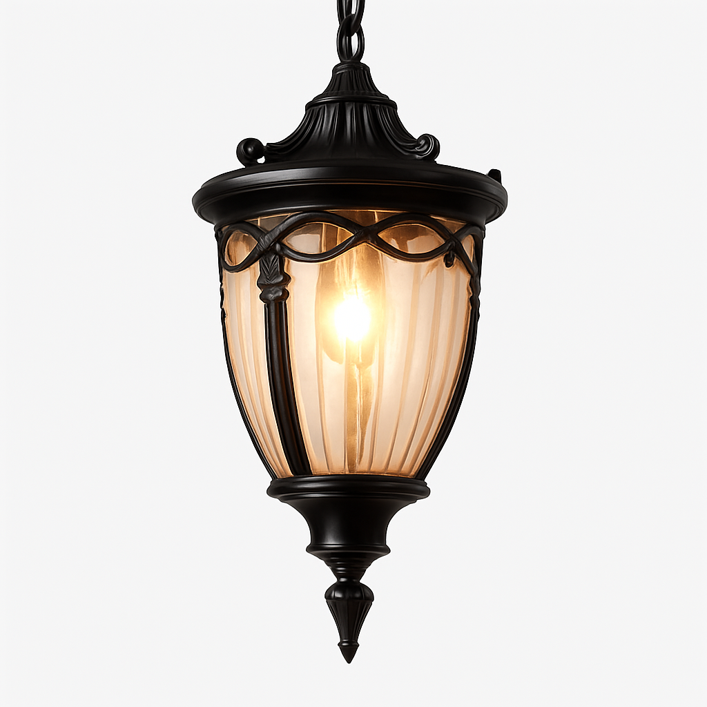 lustre étanche pour balcon extérieur et jardin décoratif - vue 2 sur 10