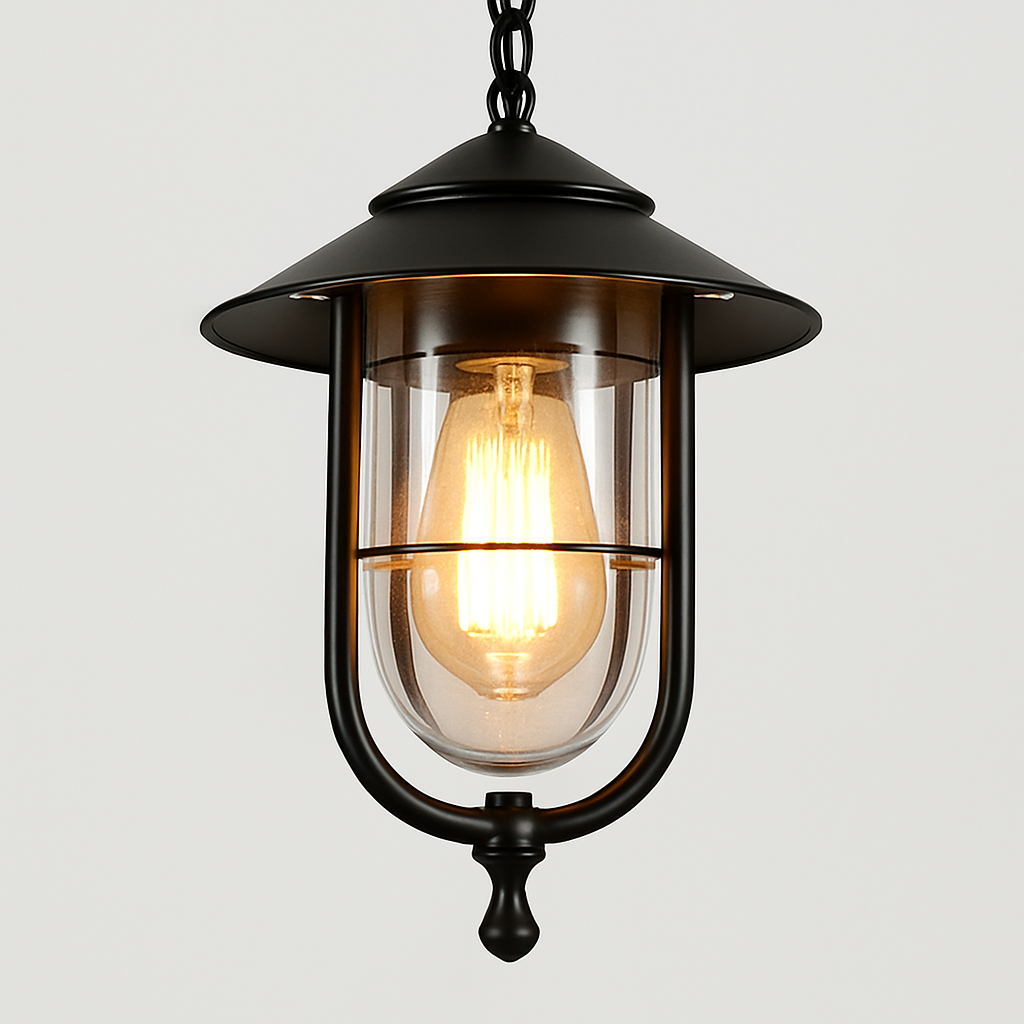 lustre étanche pour balcon extérieur et jardin décoratif - vue 3 sur 10