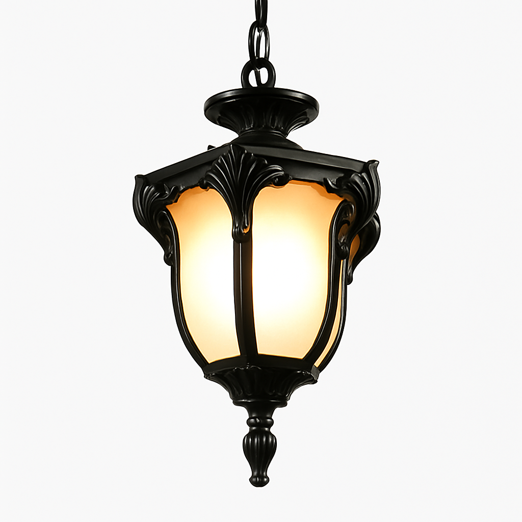 lustre étanche pour balcon extérieur et jardin décoratif - vue 4 sur 10
