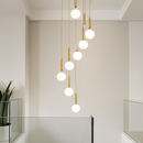 Lustres de décoration nordique pour salle à manger lustre lampes suspendues lampes suspendues pour plafonnier éclairage intérieur