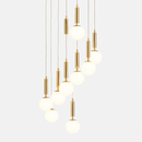 Lustres de décoration nordique pour salle à manger lustre lampes suspendues lampes suspendues pour plafonnier éclairage intérieur