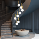 Lustres de décoration nordique pour salle à manger lustre lampes suspendues lampes suspendues pour plafonnier éclairage intérieur