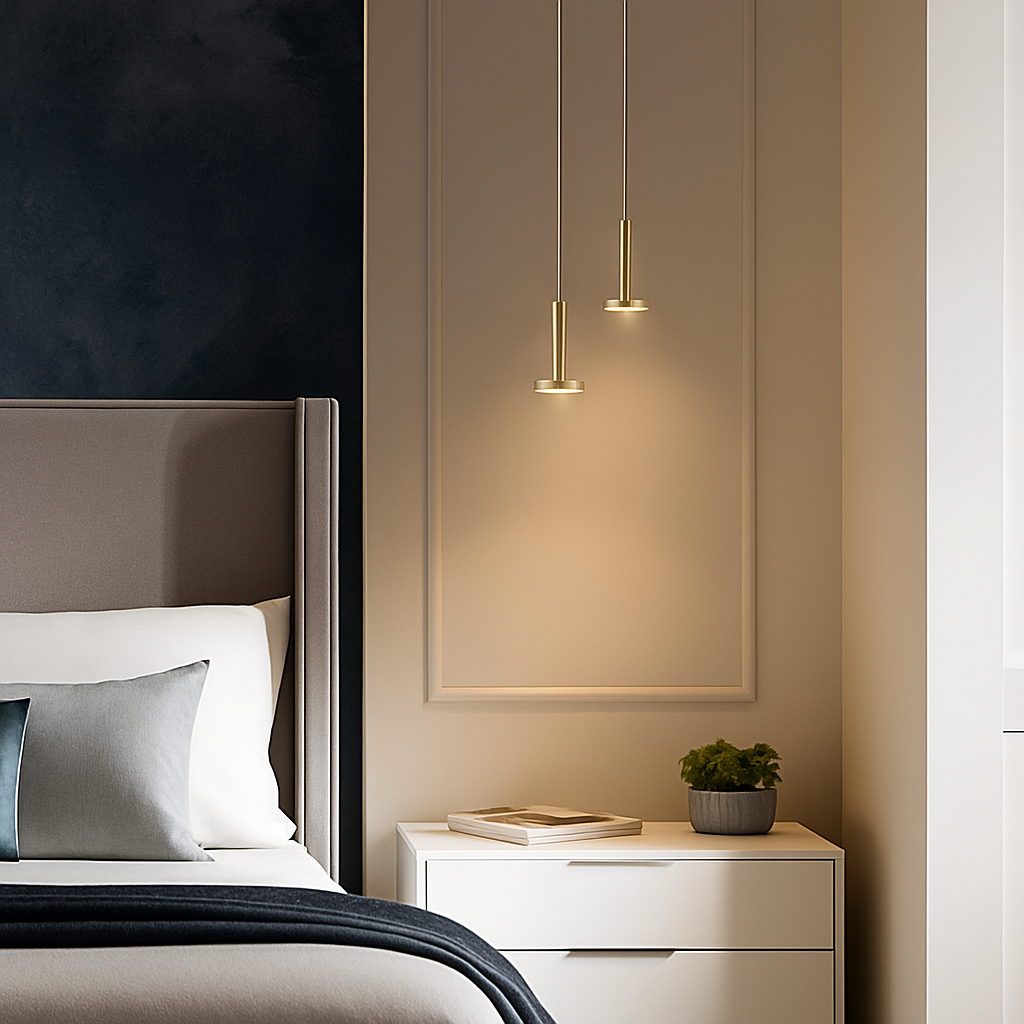 lustres modernes led pour escalier de luxe et cafés - vue 6 sur 16