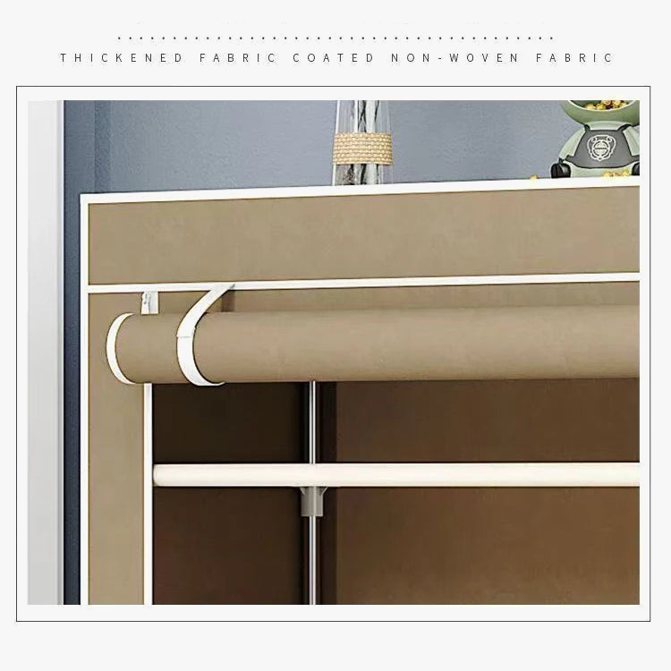 meuble polyvalent avec étagères chaise longue et support à baldaquin