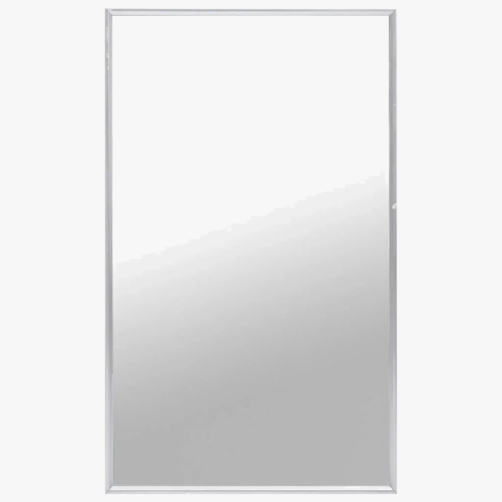 miroir argenté décoratif pour intérieur sticker mural élégant