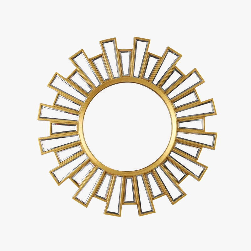 miroir décoratif rond pour restaurant et salle de bain