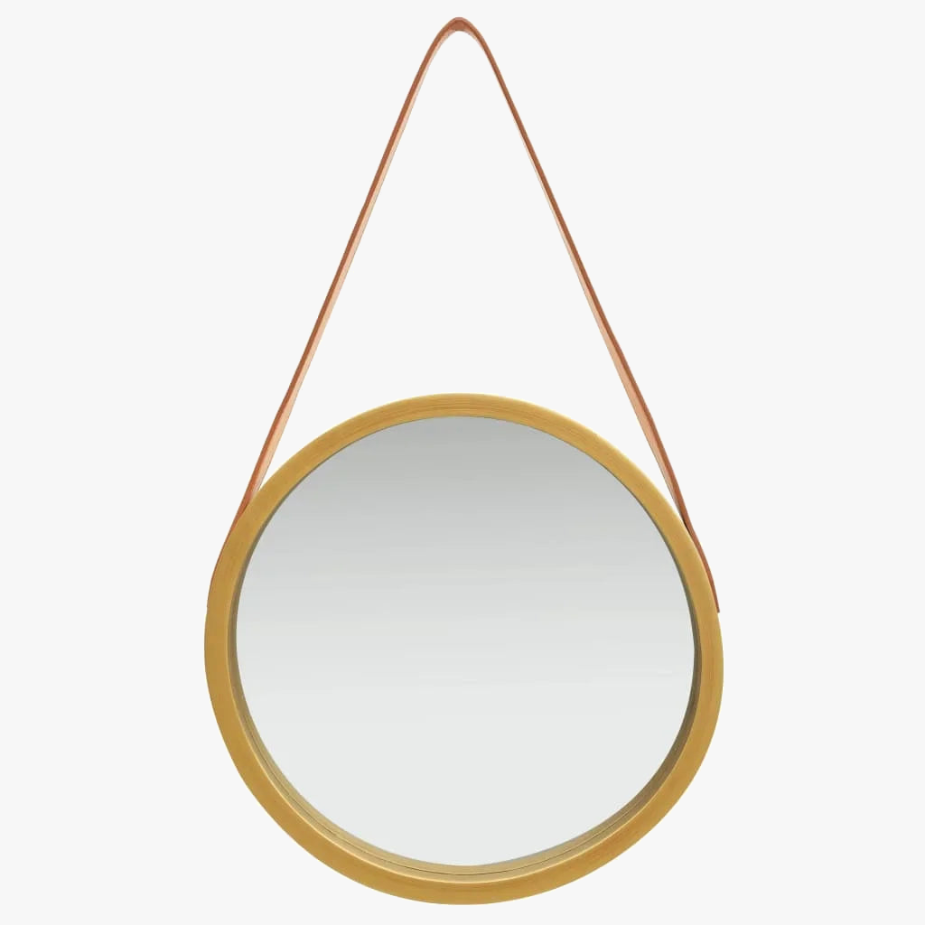 miroir mural avec bracelet pour décoration intérieure élégante