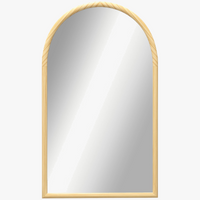 miroir mural en bois avec cadre de fenêtre élégant